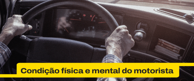 Condição física e mental do motorista no trânsito