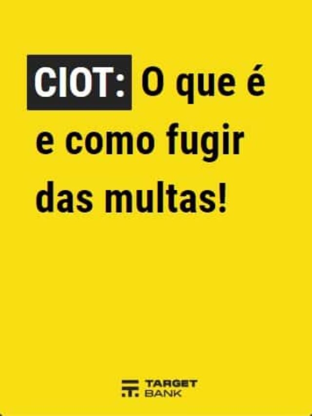 O que é CIOT e como emiti-lo?