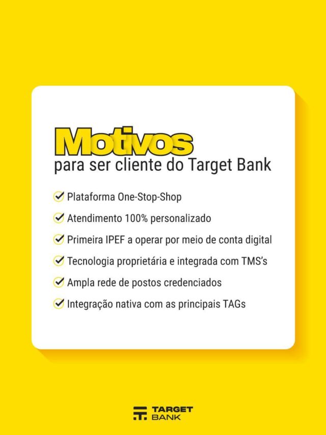 Motivos para ser cliente da Target Tech