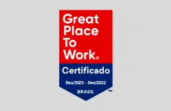 2022 Conquistamos, pelo 2º ano consecutivo, mais um selo GPTW!